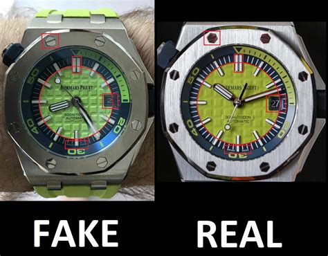 ap watch fake vs real|false audemars piguet.